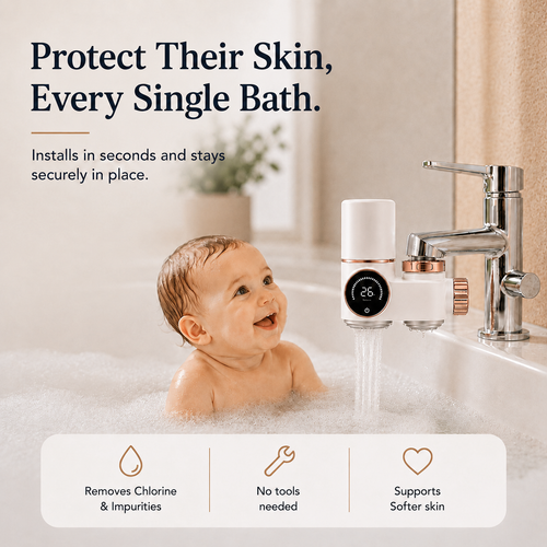 Sereva Baby Bath Filter: Silver